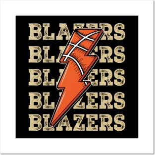 Funny Sports Blazers Proud Name Basketball Classic Posters and Art